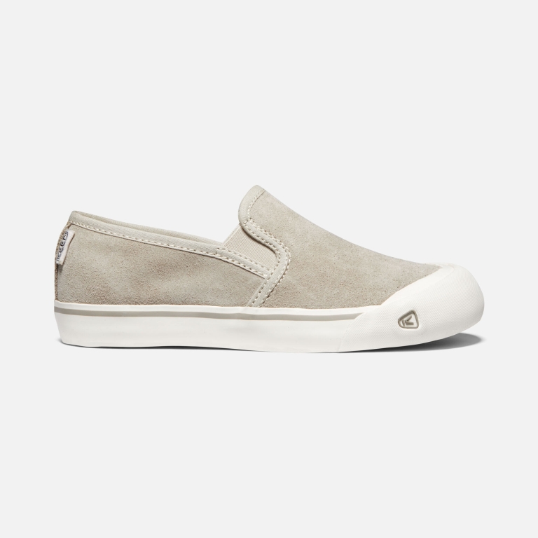 Keen Coronado III Suede Slip On Shoes - Women's Grey Footwear